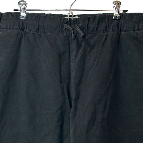 Everlane The Easy Pant Black Pull On Straight Leg Heavyweight Twill Men's XL NWT - Picture 6 of 13